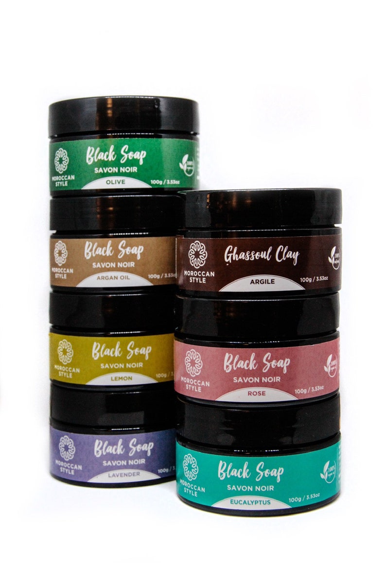 Moroccan Ghassoul Clay Mask Organic Natural Facial Mask Etsy