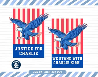 Justice for Charlie PNG: Political Activist Design (Digital Download)