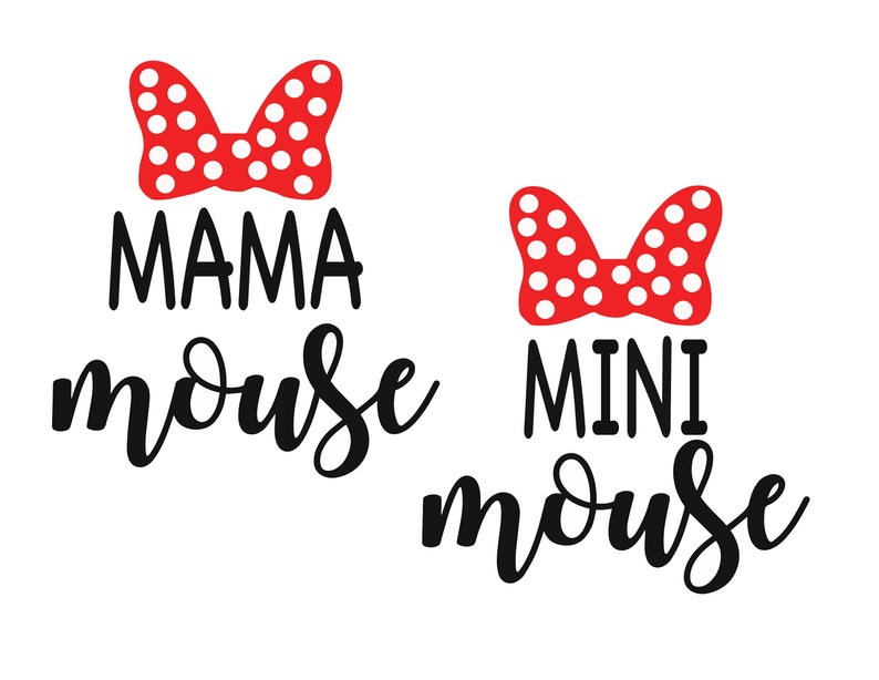 Download Mama Mini Mouse Bundle SVG Disney SVG Mickey Mouse SVG svg ...