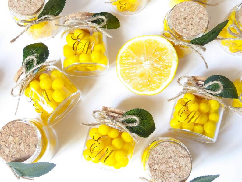 10 pcs Beautiful lemon favors wedding favors engagement Etsy