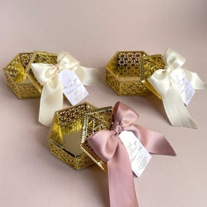 Cadeaux pour fête d'anniversaire, Boîtes de cadeaux de mariage personnalisées, Cadeaux souvenirs de fiançailles, Cadeaux faits main pour la douche de la mariée en vrac, Souvenir