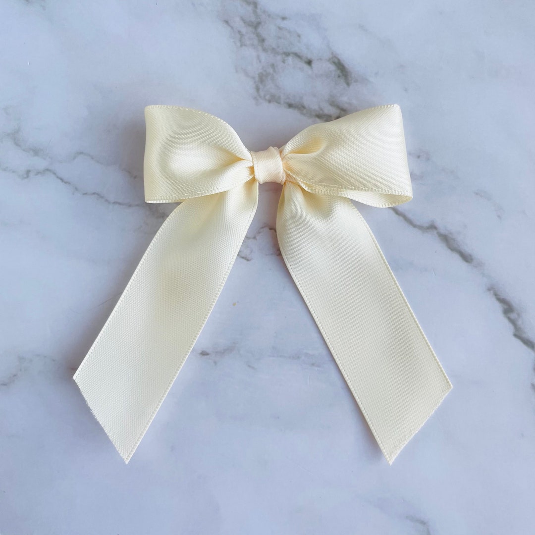 Set of 50pcs Pretied Satin Ribbon Bow Wedding Favor Bows Etsy