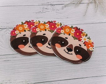 Juego de 3 toallitas lavables Lazy