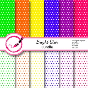 Stern Digitales Papier, Stern Scrapbook Papier, Stern Digital Background, Stern Digital Download, Stern Muster, Stern, kommerzielle Nutzung