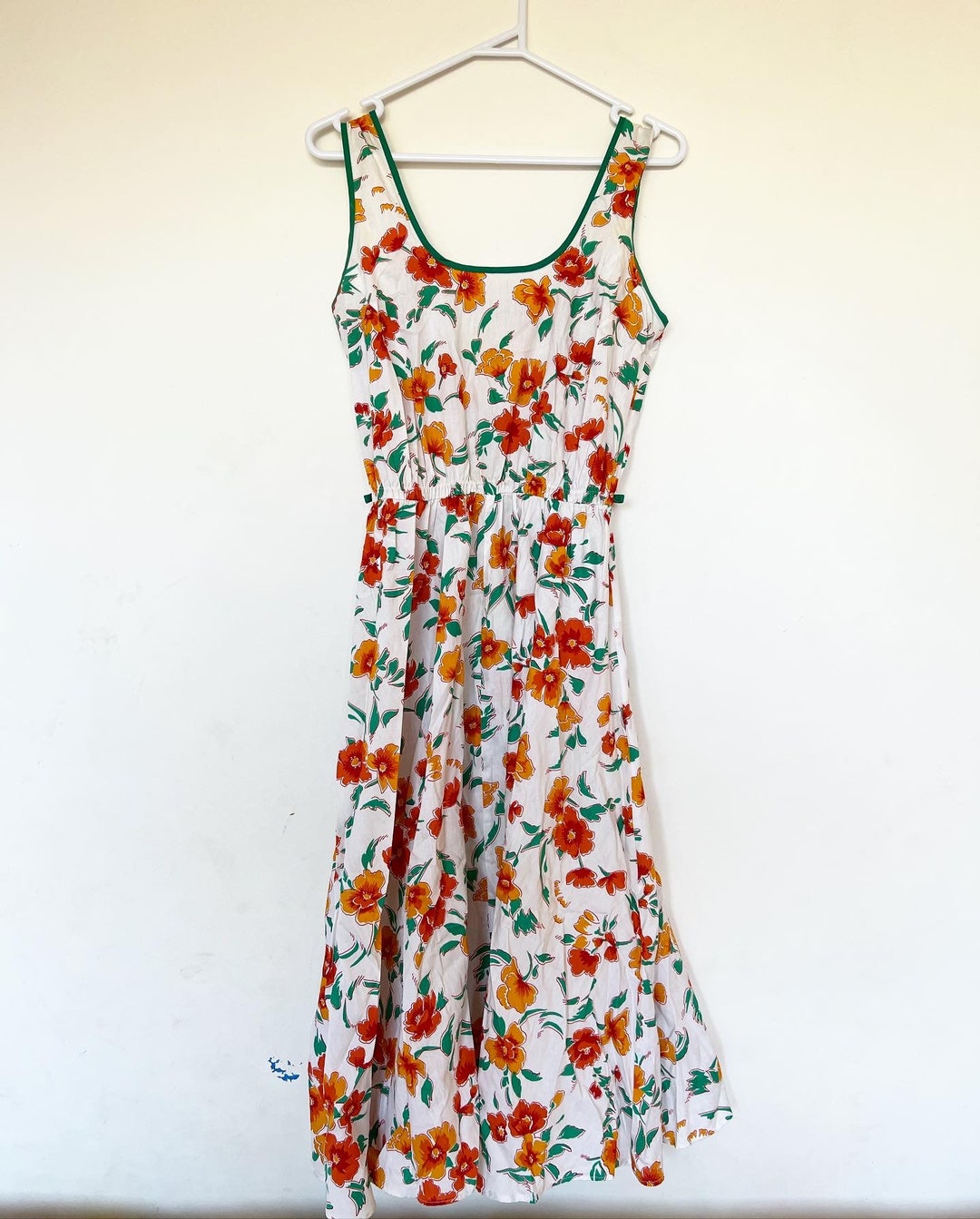 Tiny flowers cotton dress