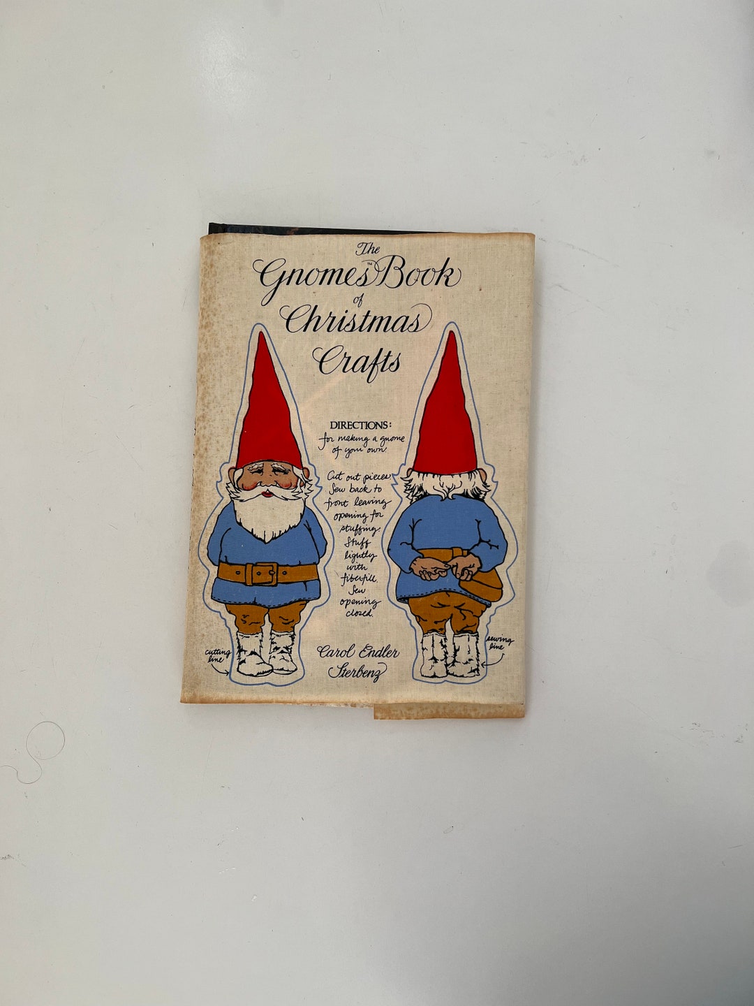 Vintage the Gnomes Book of Christmas Craft Etsy