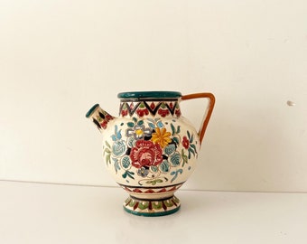 Vintage Italian Handpainted pot