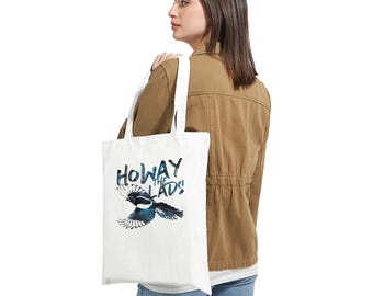Howay The Lads NUFC Classic Tote Bag White
