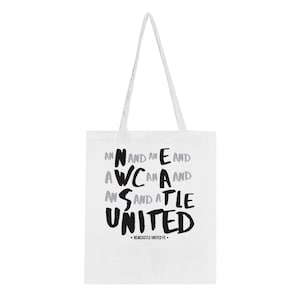 Newcastle United FC Classic Tote Bag White NUFC
