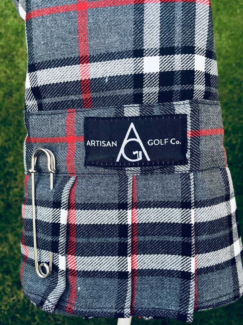 Handmade In Scotland Kilted Golf Headcovers in Thomson Grey Etsy
