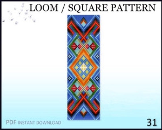 pic Bead Loom Patterns 7 Rows diy gift bracelet inspired lithuanian
