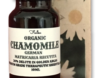 Organic German ( Blue) Chamomile Essential Oil, Therapeutic Grade