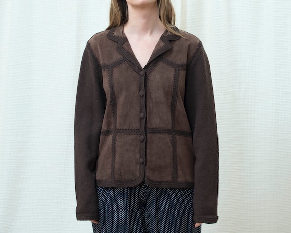patchwork cardigan womens