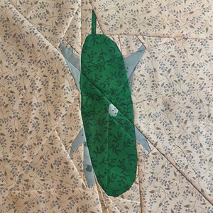 Long Leaf Korok Paper Piece Pattern
