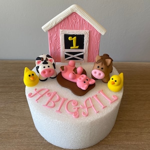 Fondant Farm Cake Kit (Any Color)