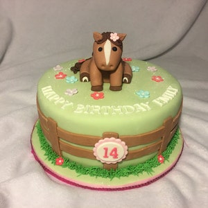 Fondant Horse Set