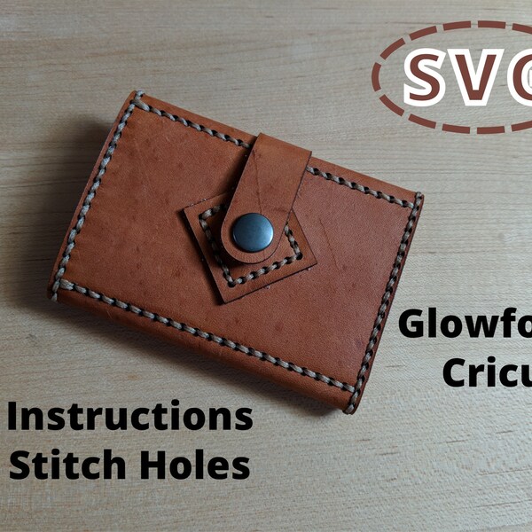 Snap Wallet Pattern Etsy