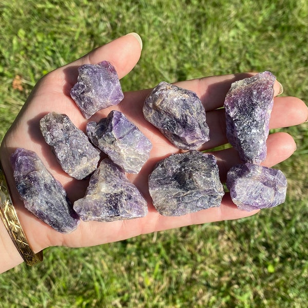 Rough Amethyst, Amethyst Raw Stone, Raw Amethyst, Amethyst Crystal, Natural Amethyst, Amethyst Chunk, Amethyst Stone, Unpolished Amethyst