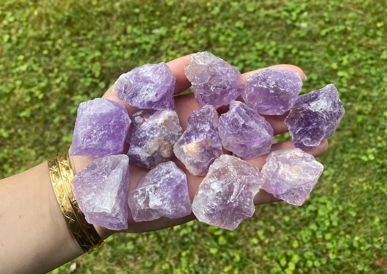 Rough Amethyst Raw Amethyst Amethyst Crystal Natural Med/Lrg 1" to 1.5"