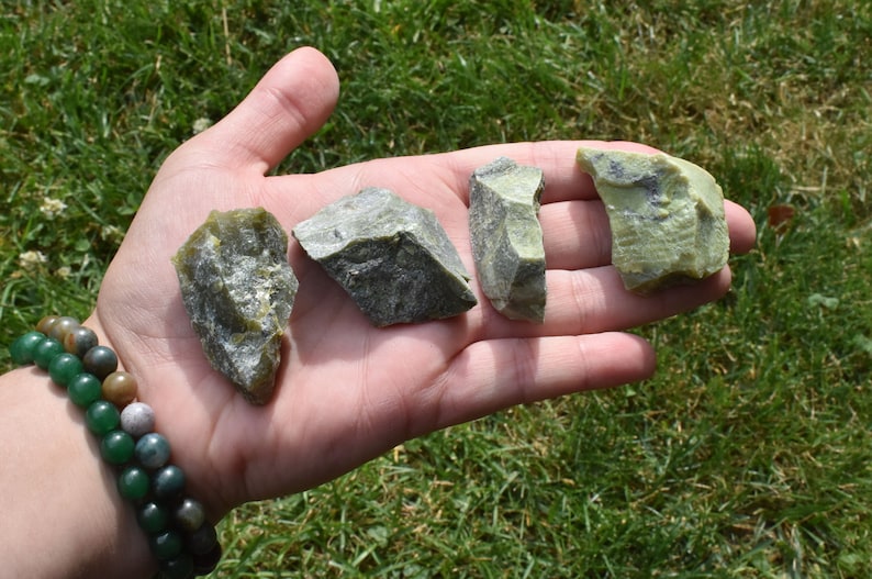 Raw Serpentine Rough Serpentine Raw Serpentine Stone Rough | Etsy