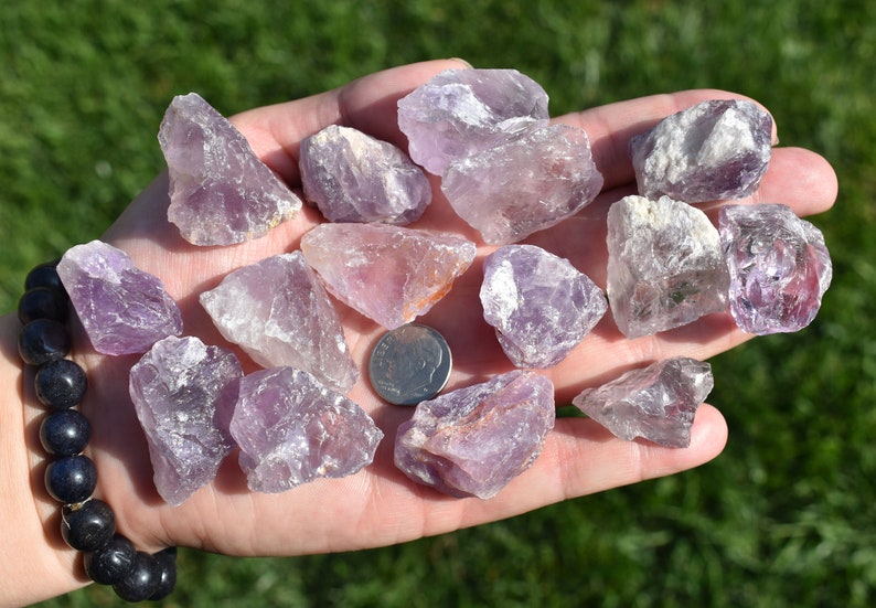 Rough Amethyst Raw Amethyst Amethyst Crystal Natural Small- .75" to 1"
