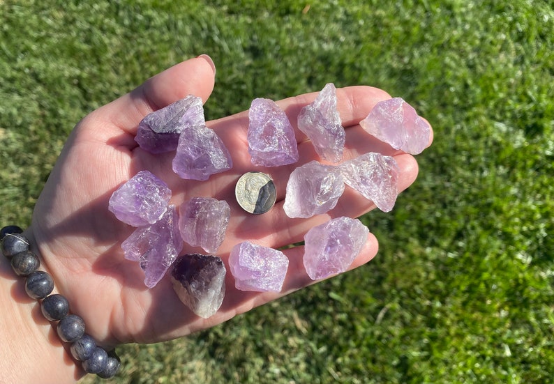 Rough Amethyst Raw Amethyst Amethyst Crystal Natural Chip/XS- .5" to .75"