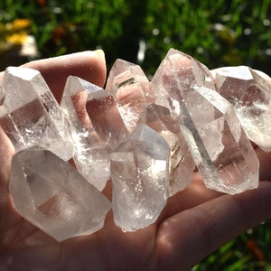 Clear Quartz Point, Raw Clear Quartz Point, Natural Clear Quartz, Raw Quartz Point, Brazilian Quartz, Grade A Quartz