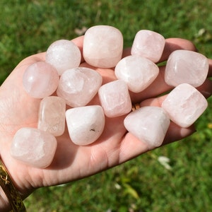 Rose Quartz Tumbled , Polished Rose Quartz, Natural Rose Quartz, Rose Quartz Stone, Rose Quartz Crystal, Tumbled Rose Quartz, Heart Chakra