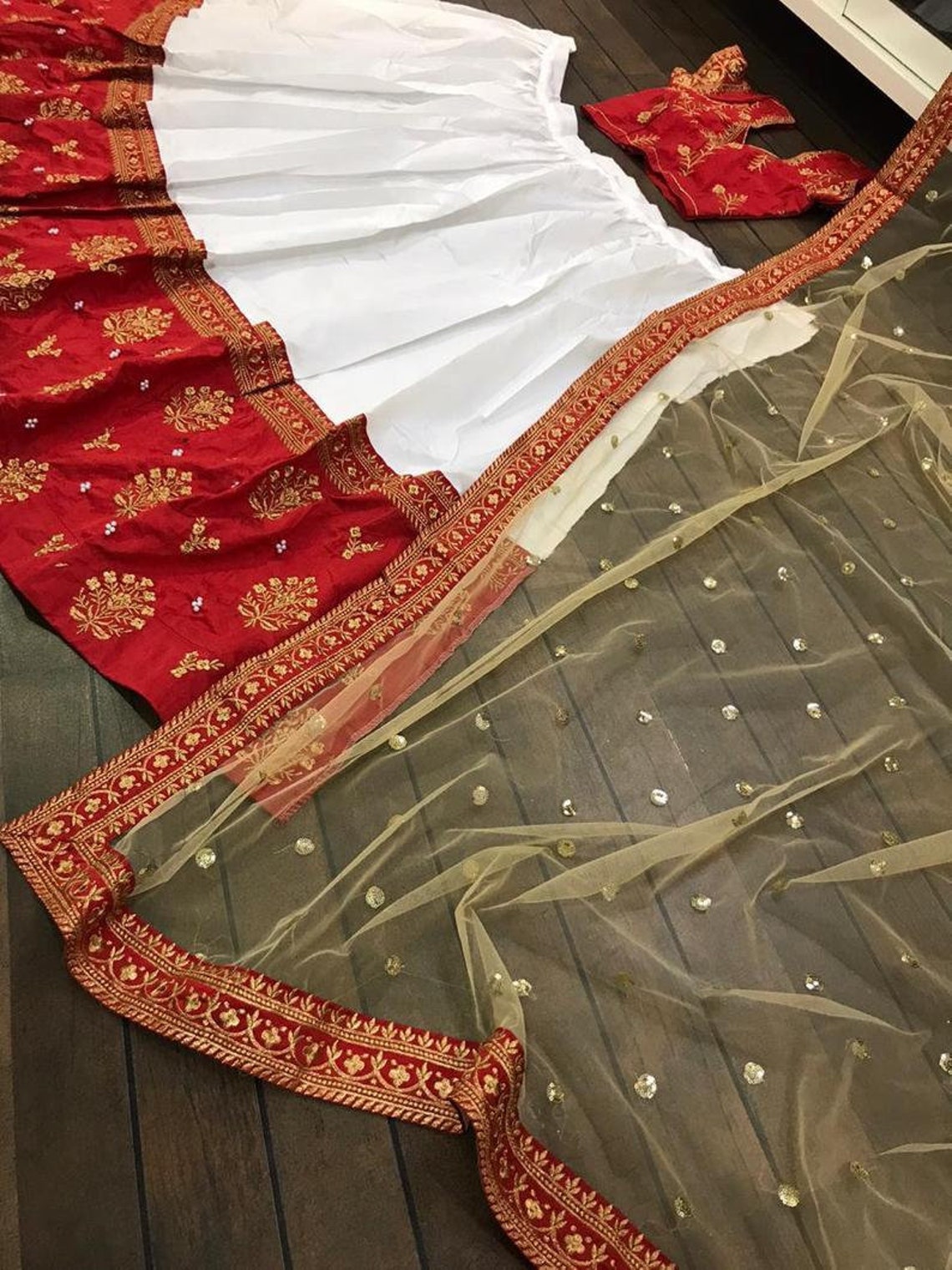 afghani lehenga