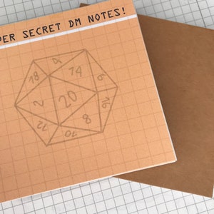 Dungeon and Dragon Memopad Mini Notizblöcke 30 dicke abreißende Blätter Notizblock-Aufgabenliste Notizblock 160gsm Papier image 4