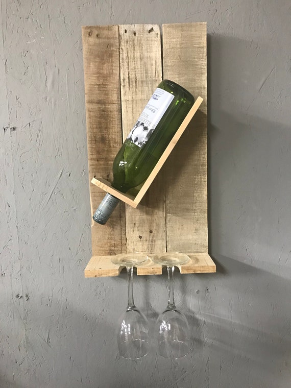 Decorative Wine Bottle Glass Holder Etsy