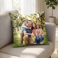 Custom Pillow Cotton Two Photos Personalized Double sided Photo Throw Pillows Decorative Cushion Cover