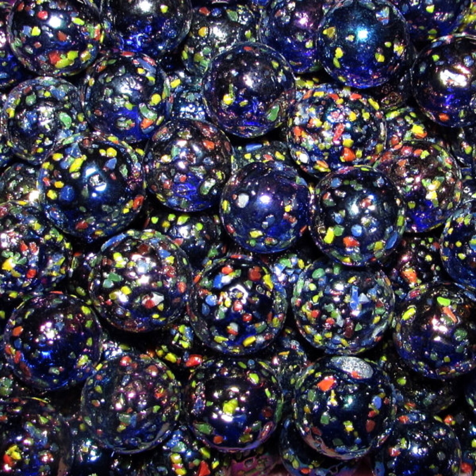 5/8 16mm Glitterbomb Glass Marbles Etsy