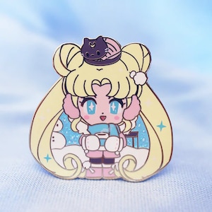 Sailor Moon Winter Chibi Usagi Enamel Pin