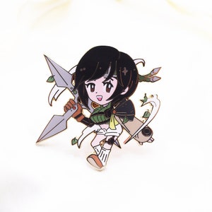 Final Fantasy Yuffie Enamel Pin