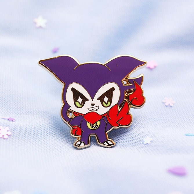 Digimon Impmon Enamel Pin - Etsy