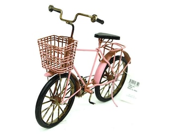 Decorative Metal Bike, Scale Bicycle, Miniature Bicycle, Miniature Bike, Gifts for Him