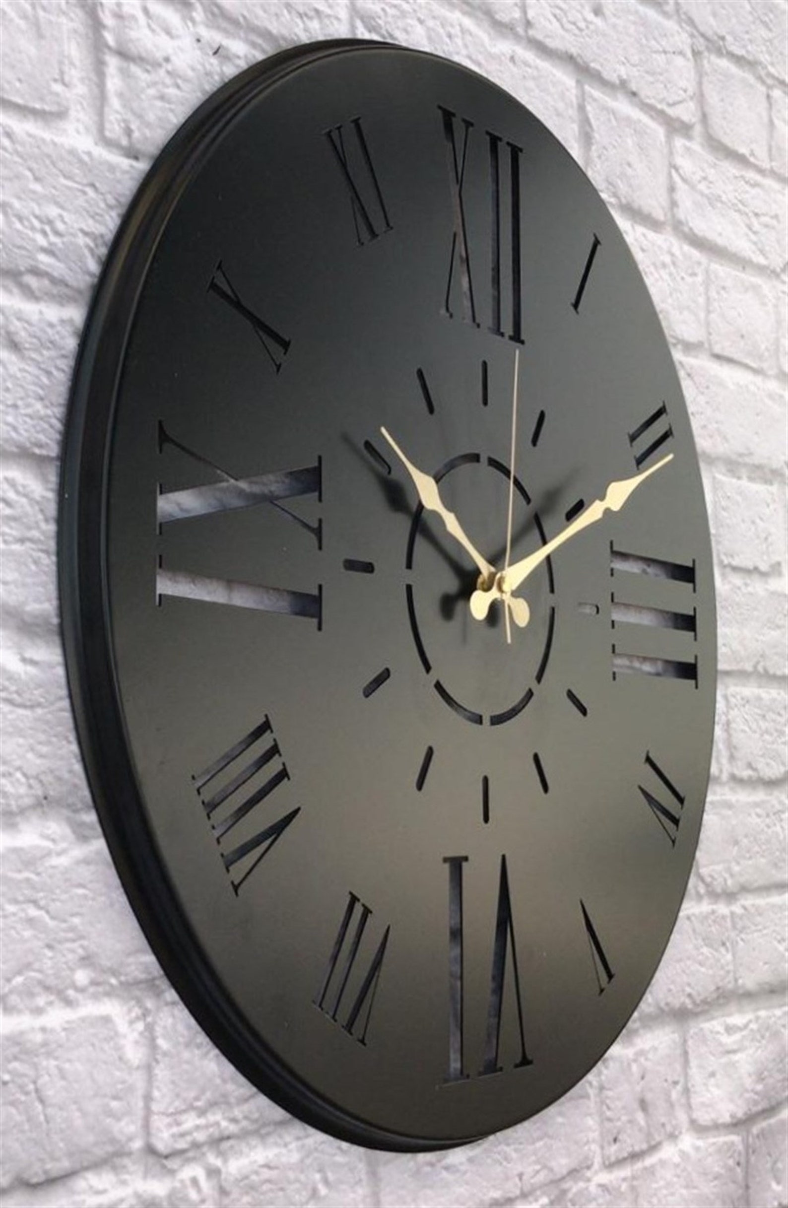 Metal Wall Clock, Quality Metal Clocks, Modern Wall Clock, Large Wall