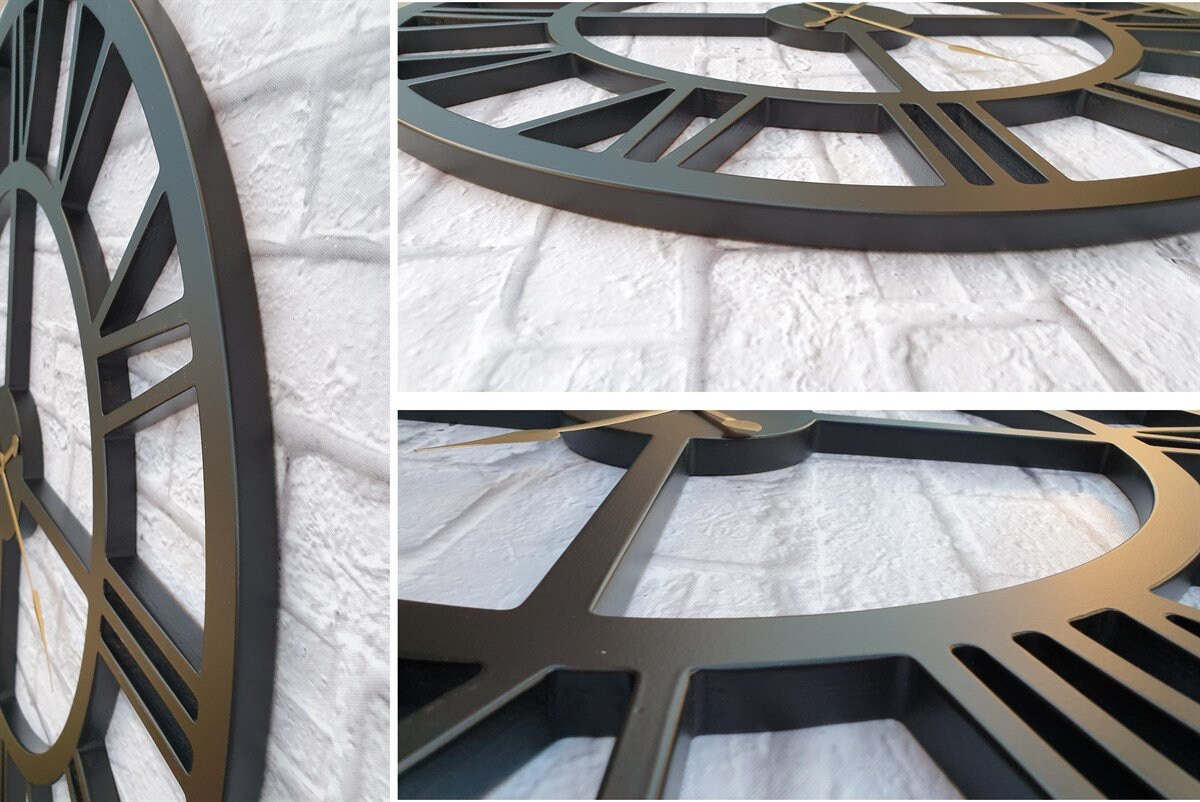 Extra Large Wood Wall Clock, High Quality Wood Wall Decors, Large Wall ...