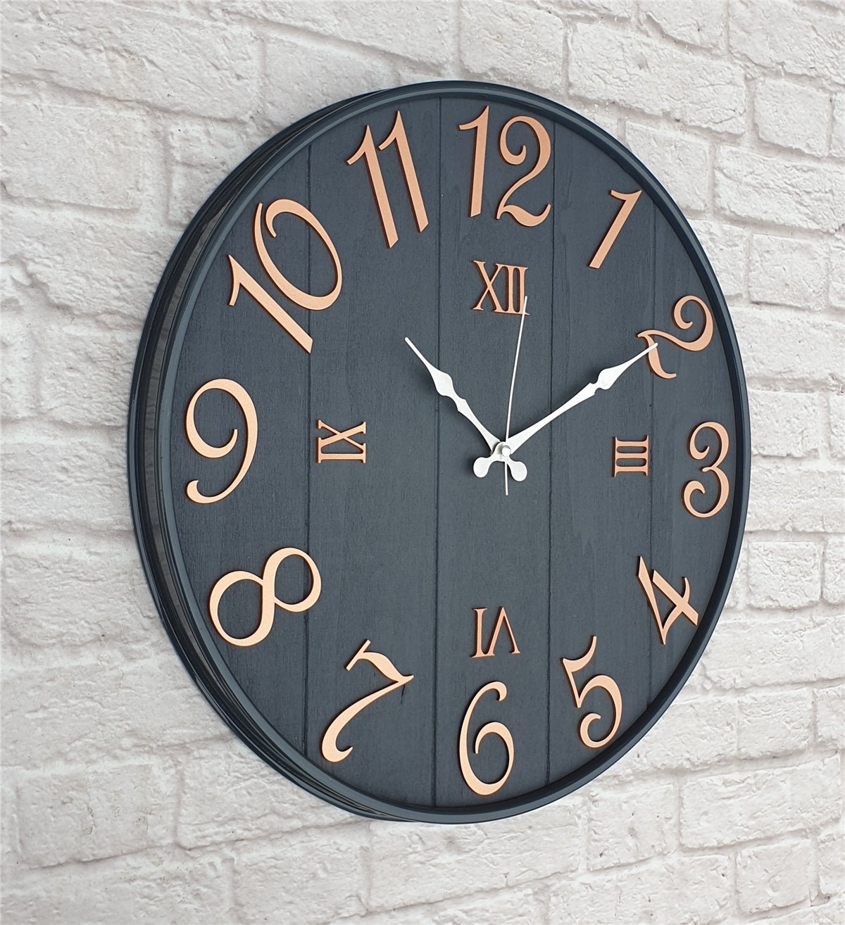 Quality 20 Inch Wall Clock, Large Wall Clock, Wall Clock Unique, Modern