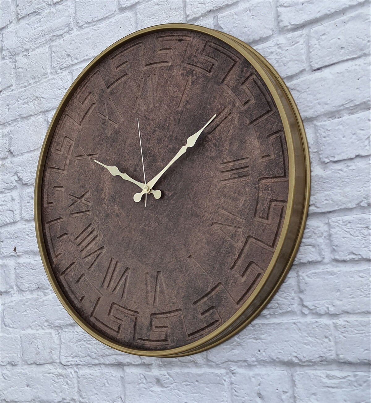 Extra Large Metal Wall Clock, High Quality Metal Wall Decors, Large ...