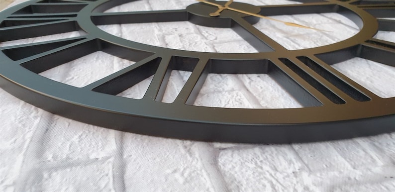 Extra Large Wood Wall Clock, High Quality Wood Wall Decors, Large Wall ...