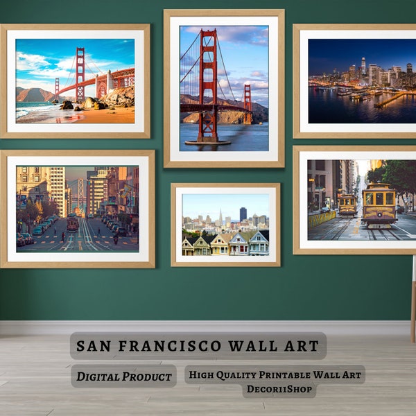 Printable San Francisco Wall Art Etsy