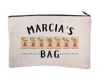 Custom made Mahjong Mat bag