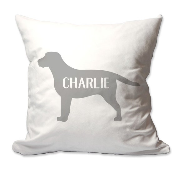 Personalized Labrador lab With Name Throw Pillow 17 X 17 | Etsy