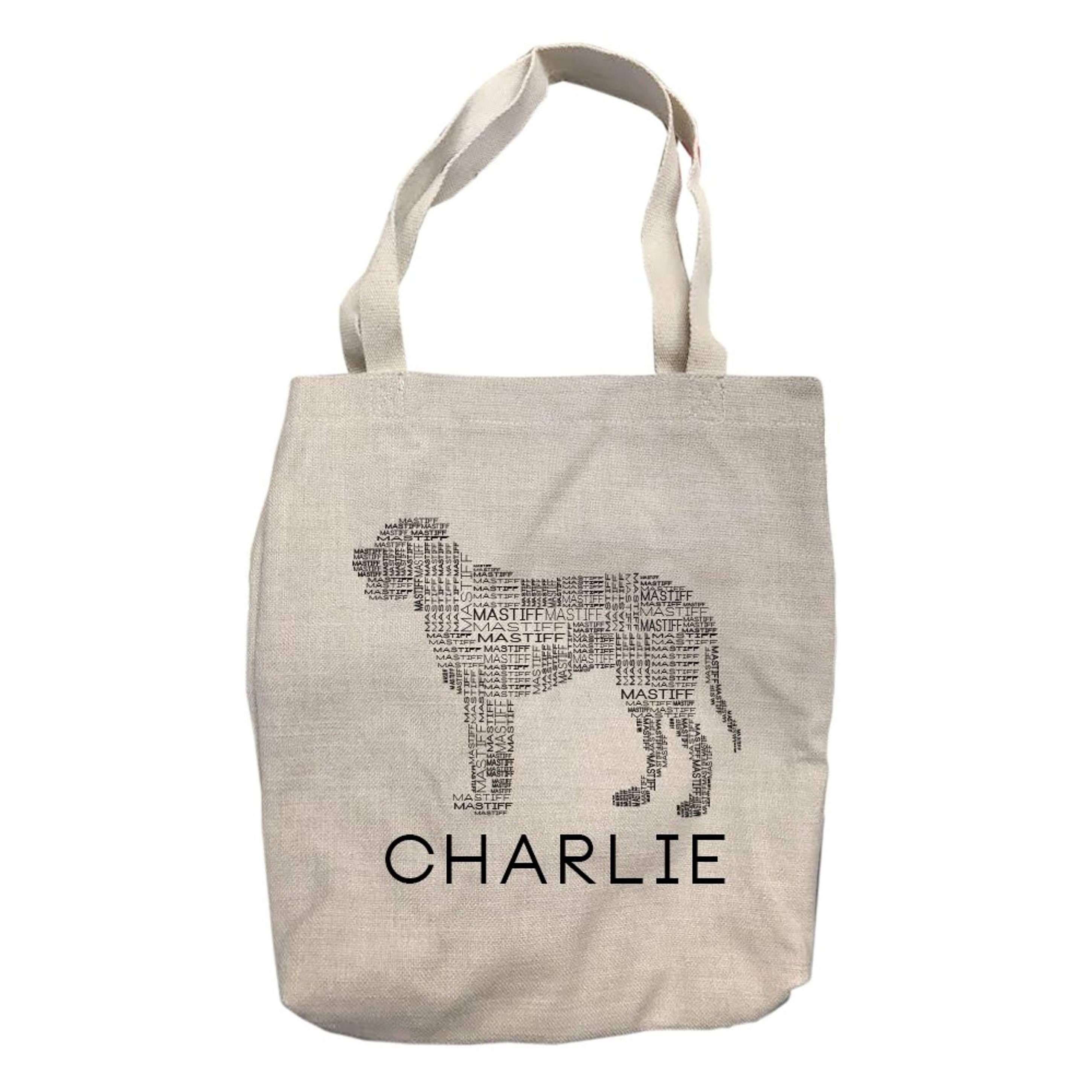Personalized Mastiff Dog Tote Bag Custom Tote Bag Tote Bag - Etsy UK