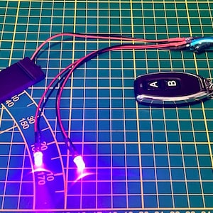 Remote controlled cosplay Led-eyes (5mm leds)