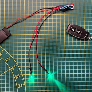 Remote controlled cosplay Led-eyes (3mm leds)