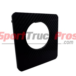 99–06 Silverado Sierra 52mm Single Gauge Pod, Carbon Fiber Style Dash Mount