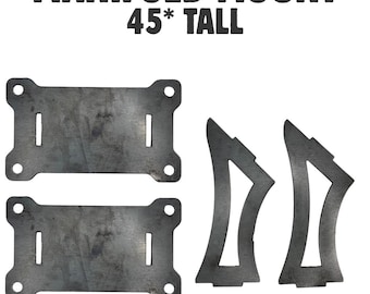 Accuair VU4 Tall 45 Degree Pedestal Mount Manifold Kit